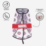 Chubasquero para Perro The Avengers Rojo Transparente M