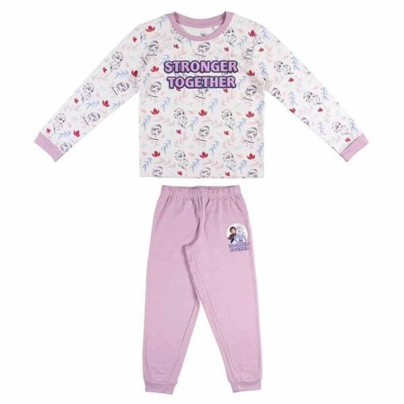 Pijama Infantil Frozen Beige