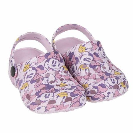 Zuecos Minnie Mouse Rosa Turquesa + 3 Años