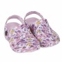 Zuecos Minnie Mouse Rosa Turquesa + 3 Años