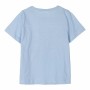 Camiseta de Manga Corta Infantil Stitch Azul claro 5 Años