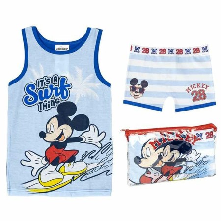 Pijama Infantil Mickey Mouse Azul (3 Años)