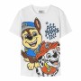 Camiseta de Manga Corta Infantil The Paw Patrol Blanco 2 Años