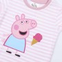 Camiseta de Manga Corta Infantil Peppa Pig Rosa 6 Años