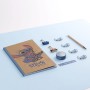 Set de Papelería Stitch Azul 10 Piezas (6 Piezas)
