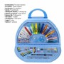 Set de Papelería Stitch Azul Maletín