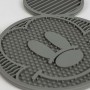 Alfombrilla Antideslizante Mickey Mouse Negro