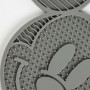 Alfombrilla Antideslizante Mickey Mouse Negro
