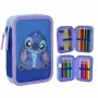 Plumier Stitch Azul 12,5 x 19,5 x 4,5 cm