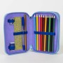 Plumier Stitch Azul 12,5 x 19,5 x 4,5 cm