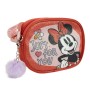 Bolso Bandolera Minnie Mouse Rojo 14,5 x 10,5 x 4,0 cm