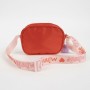 Bolso Bandolera Minnie Mouse Rojo 14,5 x 10,5 x 4,0 cm
