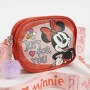 Bolso Bandolera Minnie Mouse Rojo 14,5 x 10,5 x 4,0 cm