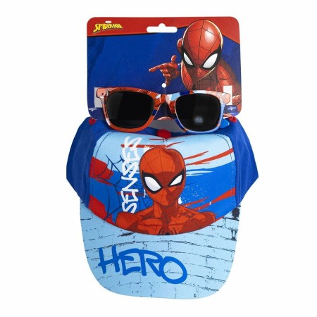 Gafas de Sol Infantiles Spider-Man 53 cm Gorra