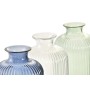 Vase DKD Home Decor Verre (9 x 9 x 21 cm) (3 Unités)