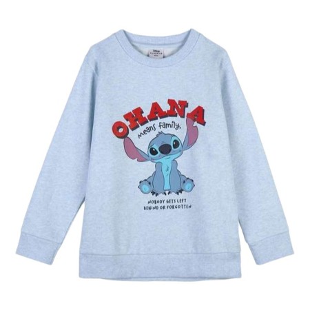 Sudadera sin Capucha Niña Stitch