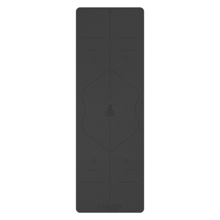 Tapis de yoga Fitpaddy Noir