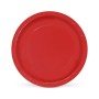 Service de vaisselle Algon Rouge 20 cm 10 Pièces (24 Unités)