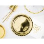 Set de Platos Algon Dorado 20 cm 10 Piezas (18 Unidades)