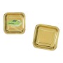 Set de Platos Algon Dorado 23 cm 10 Piezas (18 Unidades)