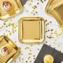 Set de Platos Algon Dorado 23 cm 10 Piezas (18 Unidades)