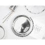 Set de Platos Algon Plateado 20 cm 10 Piezas (18 Unidades)
