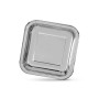 Service de vaisselle Algon Argenté 20 cm 20 x 2 cm 10 Pièces (18 Unités)
