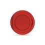 Service de vaisselle Algon Rouge 18 cm 12 Pièces (18 Unités)