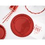 Service de vaisselle Algon Rouge 20 cm 10 Pièces (18 Unités)