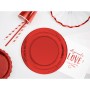 Set de Platos Algon Rojo 23 cm 10 Piezas (18 Unidades)