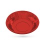 Service de vaisselle Algon Rouge 450 ml 6 Pièces (18 Unités)