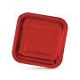 Service de vaisselle Algon Rouge 23 cm 10 Pièces (18 Unités)