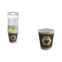 Set de Vasos Algon Marrón 200 ml 10 Piezas (18 Unidades)