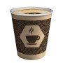 Set de Vasos Algon Marrón 200 ml 10 Piezas (18 Unidades)