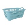 Cesto para la Ropa Tontarelli Cover line Azul Plástico 62,5 x 44,5 x 27,5 cm (12 Unidades)