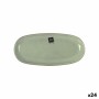 Plat à Gratin La Mediterránea Macarella green Oblongue 25 x 12 x 2,2 cm (24 Unités)