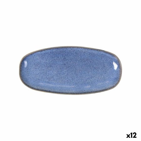 Plat à Gratin La Mediterránea Macarella blue Oblongue 33 x 14,8 x 2,7 cm (12 Unités)