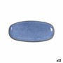 Plat à Gratin La Mediterránea Macarella blue Oblongue 33 x 14,8 x 2,7 cm (12 Unités)