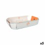 Plat à Gratin MasterChef Rectangulaire 3,2 L 33 x 22 x 6,5 cm 33 x 22 cm (5 Unités)