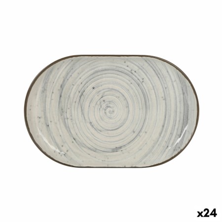 Fuente de Cocina La Mediterránea Vortex Ovalado 20 x 13 x 2 cm (24 Unidades)