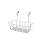 Cesta Multiusos Confortime Gris Metal 28 x 15 x 21 cm (12 Unidades)