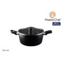 Casserole avec Couvercle MasterChef 24 cm (4 Unités)