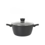 Casserole avec Couvercle MasterChef 28 cm (4 Unités)