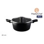 Casserole avec Couvercle MasterChef 28 cm (4 Unités)