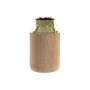 Vase DKD Home Decor Doré Marron Acacia (15,5 x 15,5 x 25,5 cm)