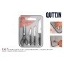 Set de Cuchillos Quttin Nero 5 Piezas (4 Unidades)