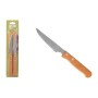 Ensemble de couteaux à viande Inde NATURA Marron Argenté 10,5 cm 4 Pièces (12 Unités)