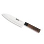 Cuchillo de Cocina Quttin SANTOKU Takamura Marrón Plateado 17 cm (12 Unidades)