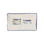 Plat à Gratin La Mediterránea Peixe Rectangulaire Poissons 25,3 x 15 x 2 cm (18 Unités)