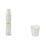 Set de Vasos Algon Blanco 80 ml 50 Piezas (18 Unidades)